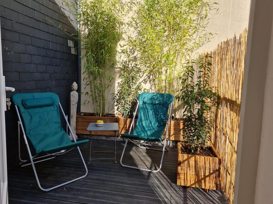 Bel Appartement 3 Suites Privatives Hyper Centre Tourcoing Exterior foto